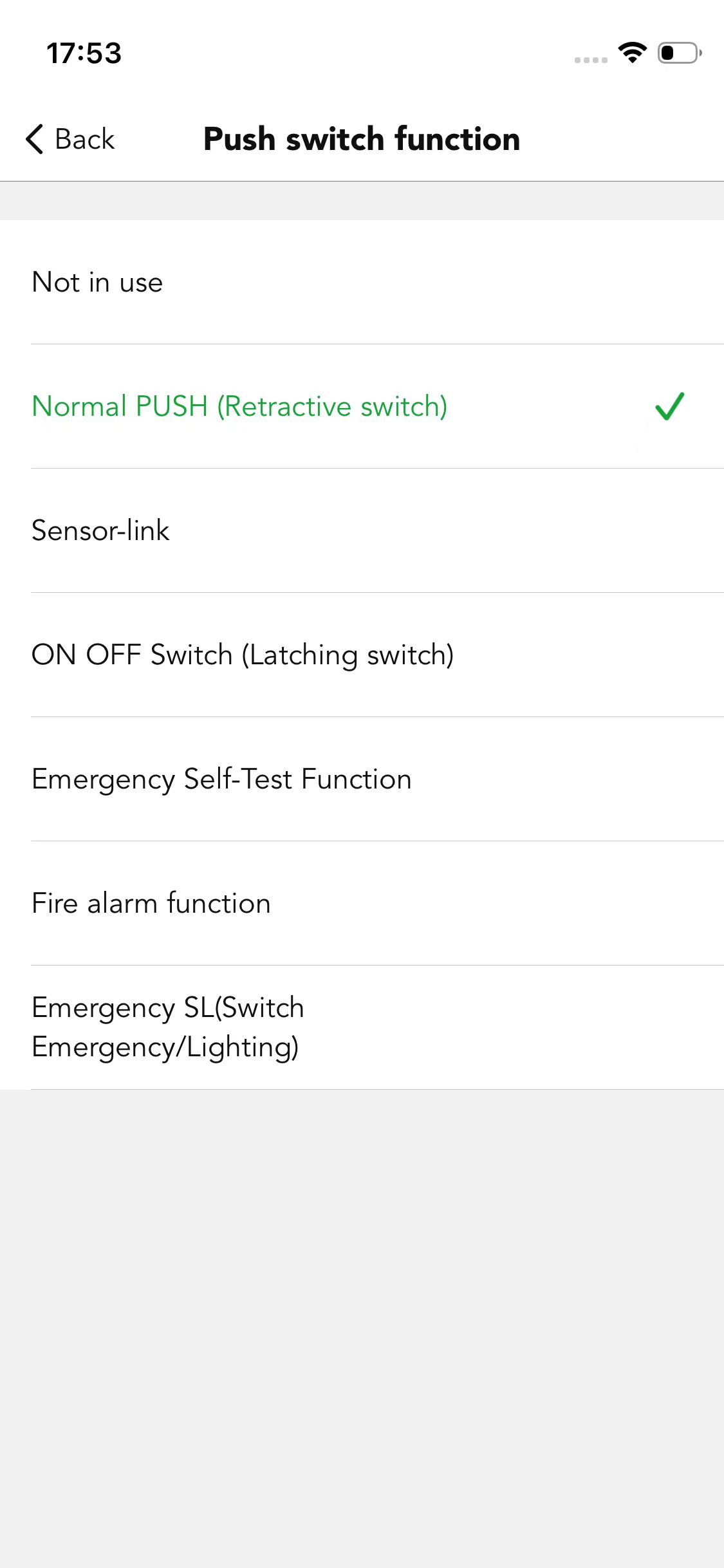 Fire alarm linkage configuration for industrial lighting