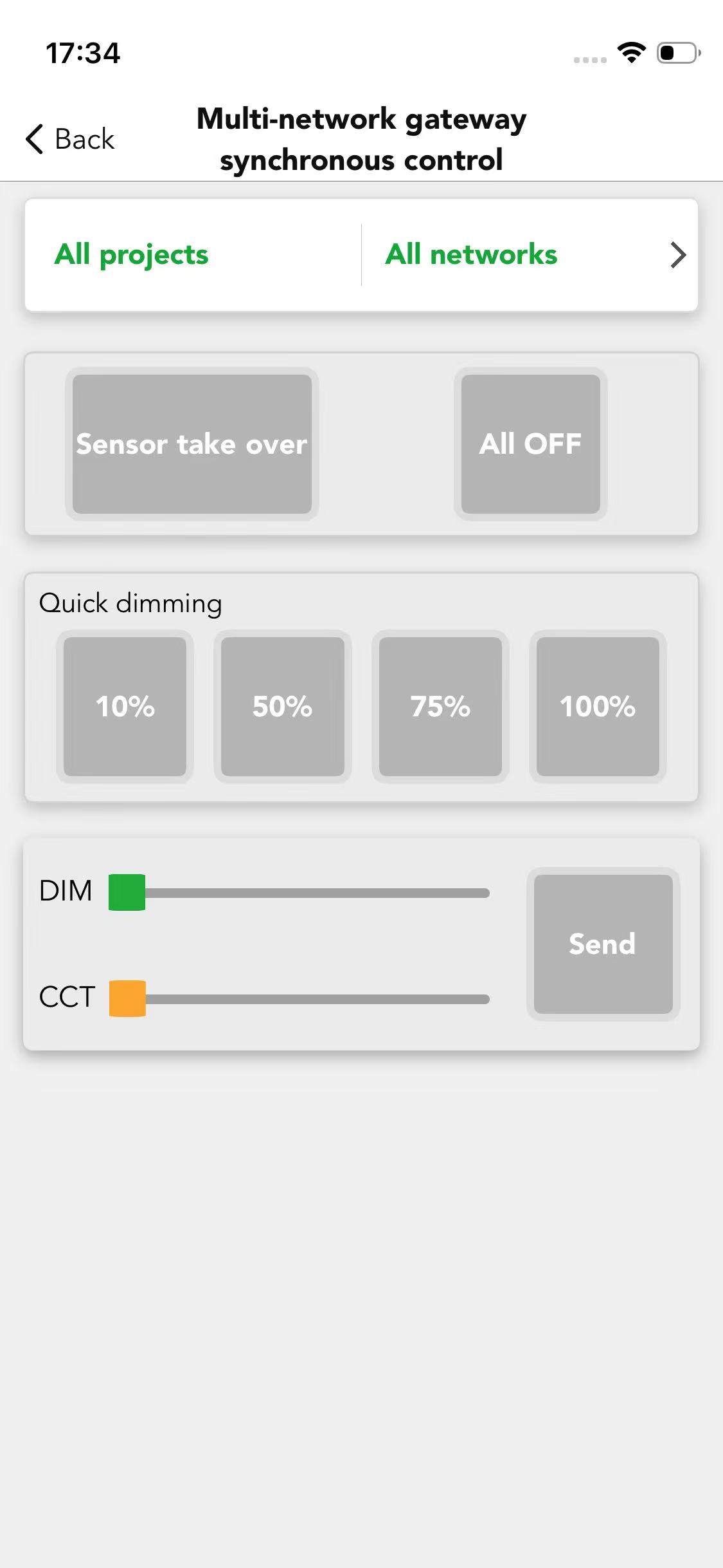 Gateway Synchronous Control