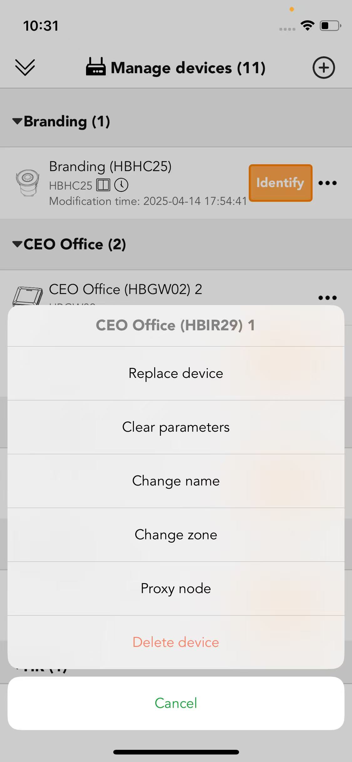 Device Replacement
