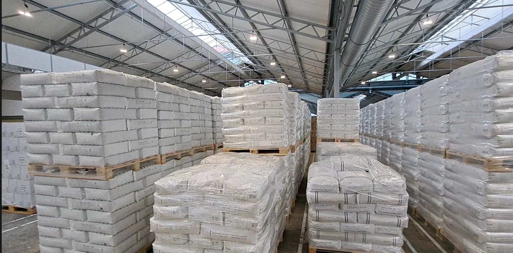 Koolmesh warehouse project lighting result